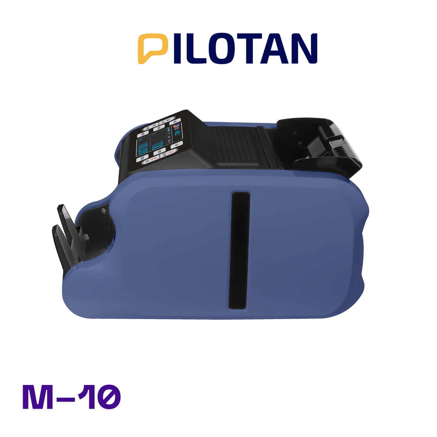 جهاز عدّ النقود المعتمد من البنوك المغربية | دقة أبناك في متجرك أو مكتبك M-10 BLUE